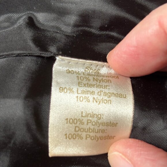 Carson Size M Black Green Embroidered Floral Ribbon Full Zip Jacket Cardigan - Picture 10 of 10